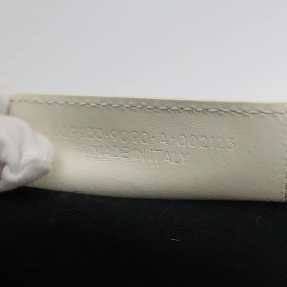 BALENCIAGA Cabas S Tote Bag Canvas Leather White 339933 Auth bs21149 - Picture 12 of 16